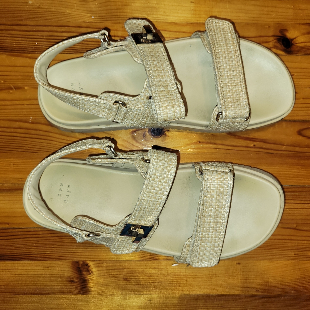 A New Day Women's Sandals - Cream